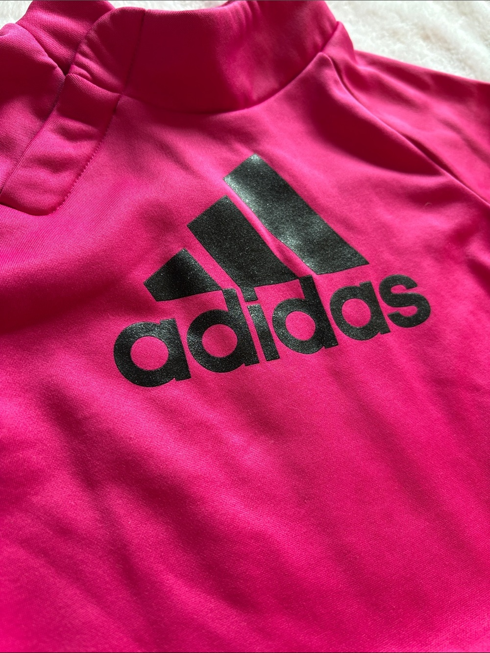 • Adidas 3T Logo Ruffle top - Picture 2 of 5